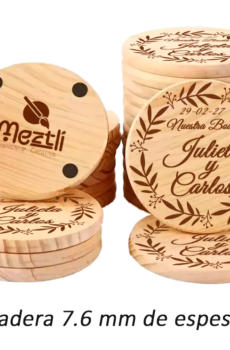 Portavasos Madera